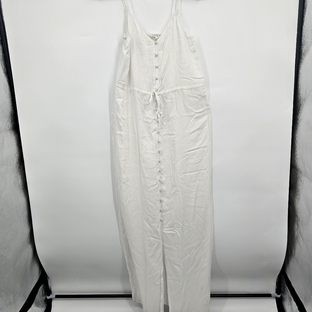 PAIGE White Sleeveless Maxi Dress Size Small 100% Viscose